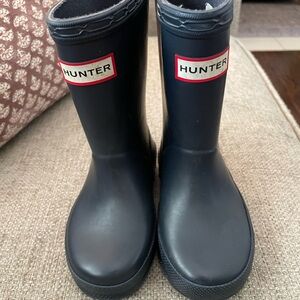 Toddler Hunter boots: size 7
